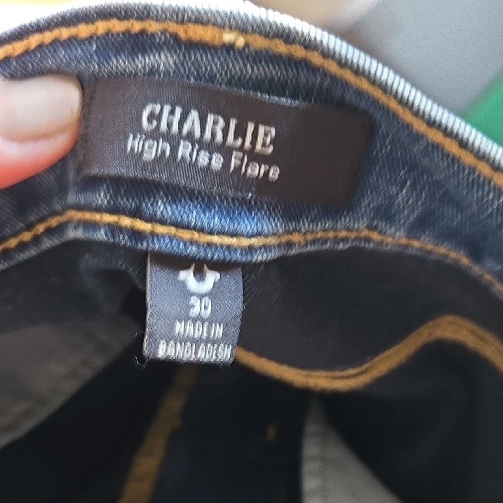 True Religion Classic Blue Jeans - Picture 3 of 3